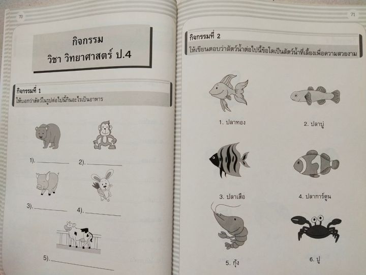 หนังสือเรียน-แบบกิจกรรมเสริม-5-วิชาหลัก-ระดับชั้น-ป-4