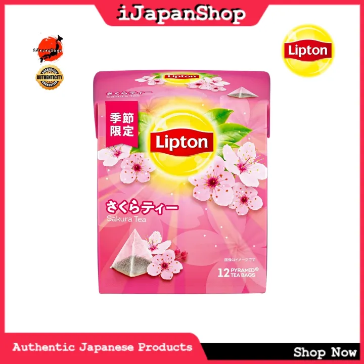 Lipton Sakura Tea 12 Tea Bags Expiry Date 10/2023 Lazada PH