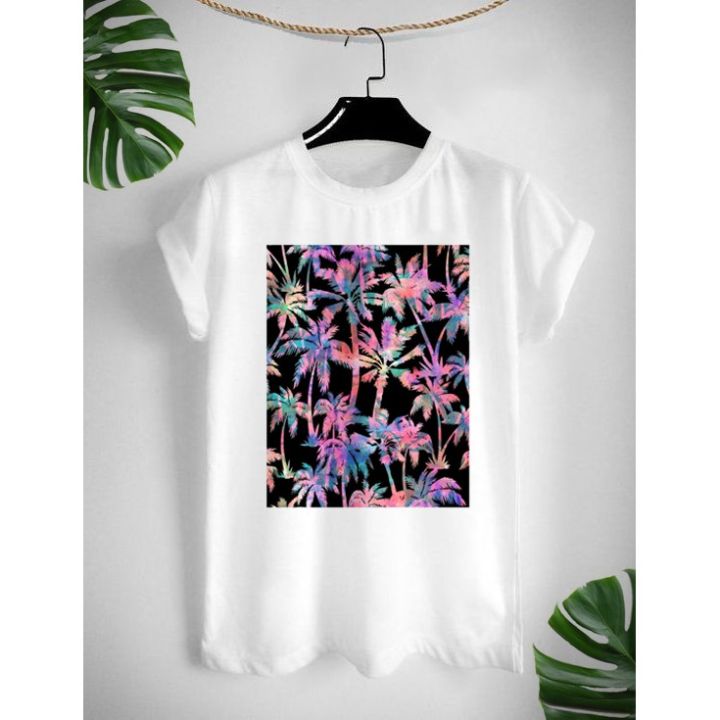 เสื้อยืดสกรีนแนว-tropical