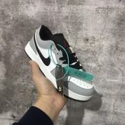 Giày thể thao JORDAN 1 xám cổ thấp Hot trend nam nữ