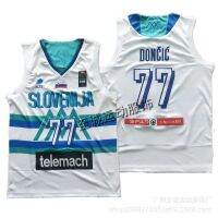 4 สี Luka สโลวีเนียเบอร์ 77 เสื้อบาสเกตบอล Dongchic ตำนาน
