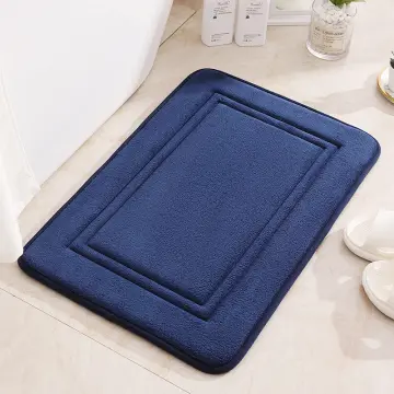 Super Absorbent Cotton Bath Mat Skid Resistant Bathroom Bathtub Floor —  Towelogy