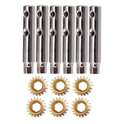 ‘【；】 6Pcs Acoustic Guitar Tuner Gear Guitar String Tuners Tuning Pegs Keys Machine Heads Mount Hex Hole Gear 1:18 1:15 Ratio