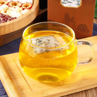 Bozhou ชาใสเปียกสิบหกรสชาติชาดอกไม้ชา Boix และหญ้าที่ไม่สามารถกำจัดได้เมล็ดถั่วแดง Coix ข้าวชาถุงเปียกแช่รวมกัน TeaQianfun