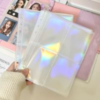10pcs Laser A5 Binder Refill Pockets Sleeves Toploader Photocards Notebook Diary3inch 5inch Photo Album Inner Sleeves Fishing Reels