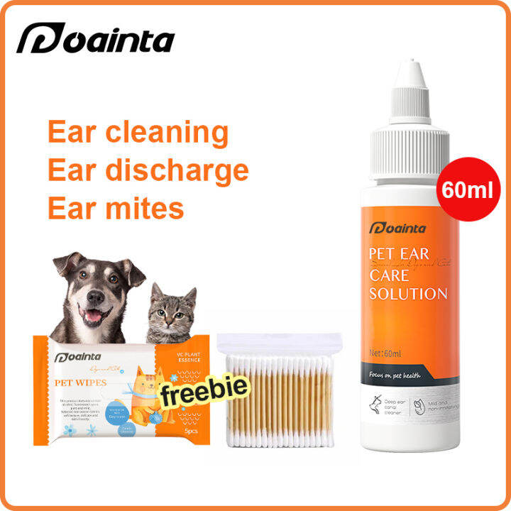 Antibacterial ear wash for dogs Clearance
