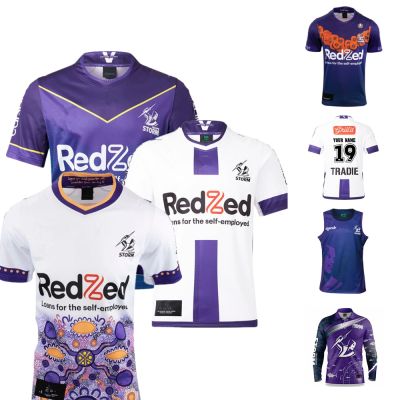 rugby Retro Melbourne jersey Fishing shirt away rugby home Storms suit version ANZAC Australia 2023 2024 [hot]INDIGENOUS