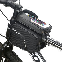 New Bike Bag Frame Front Top Tube Cycling Bag Waterproof 7.2 in Phone Case Touchscreen Bag MTB Pack Bicycle Accessories durable