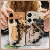 Cartoon Black pearl pendant Phone Case For Tecno POP7 Pro/Spark Go 2023/BF7 Back Cover protective case cute Anti-fall