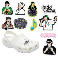 【CW】✧๑  1pcs Peso Pluma Croc Charms Designer for Classic Clog Mexico Shoe Accessories 2023 Hot Sale