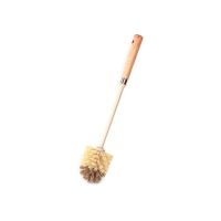 Household Wooden Long Handle Toilet Brush Home Ho Kitchen Bathroom Multifunctional Detachable Closetool Cleaning Tool New