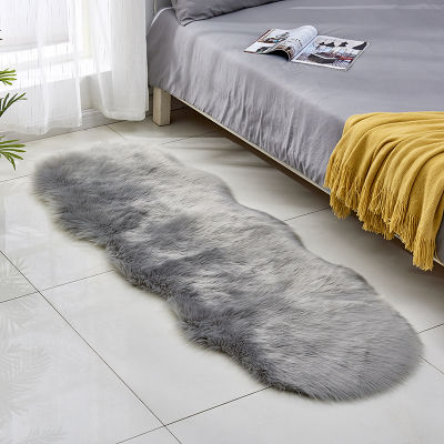 Living Room Shaggy Carpet Floor Mats Rugs Kids Bedroom Faux Fur Area Rug Solid Soft Fluffy Carpets Artificial Sheepskin Hairy