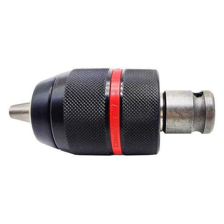 keyless-drill-chuck-with-sds-plus-shank-hex-shank-socket-square-wrench-adapter