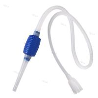 Plastic Aquarium Fish Tank Cleaner Syphon Vacuum Gravel Water Filter Change Siphon Pump Manual Safe Vacuum Changer q1 YB1TH