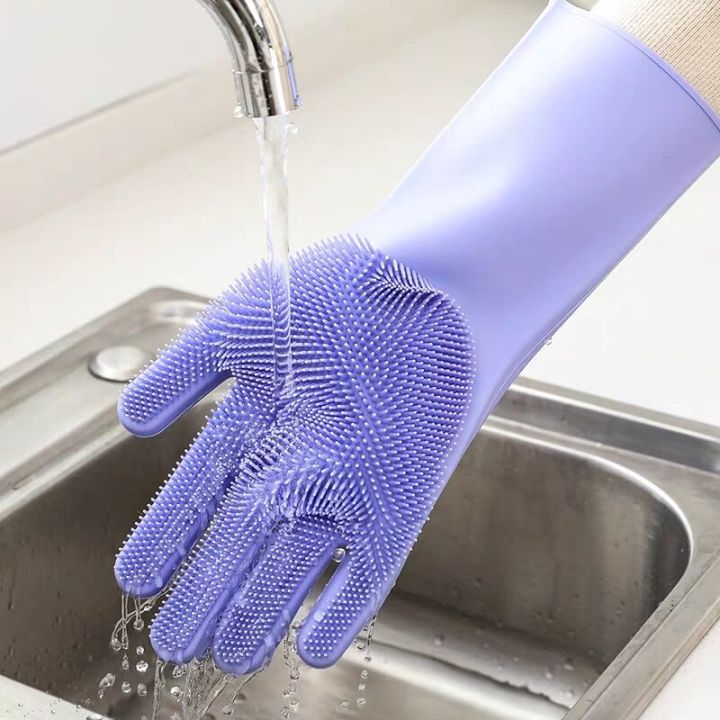 1-2-3-4-pair-magic-silicone-dishwashing-scrubber-dish-washing-sponge-rubber-scrub-gloves-kitchen-cleaning-safety-gloves