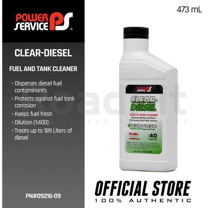 Power Service ClearDiesel Fuel & Tank Cleaner Diesel Fuel Additive