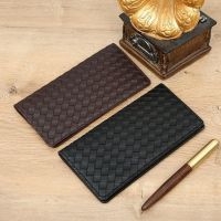 Men Wallet Mens Exquisite Leather Clutch Bag Long Card Holder 【AUG】