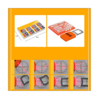 Geometric Optics Experiment Kit Meniscus Lens Prism Optic Refraction Optical Experiment Kit