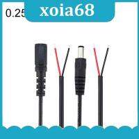 xoia68 Shop 0.25M/1M DC Male Female Connector Wire Power Supply Cord Cable 12V Extension for CCTV LED Strip Light Adapter 5.5*2.1mm Cords