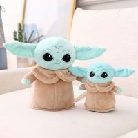 DYJJD Christmas 18-48cm Funny Decorations Kids Toys Doll Aliens Mandalorian Children Ornaments Present Yoda Plush Toy Fill Toy Baby Yoda Plush Doll St