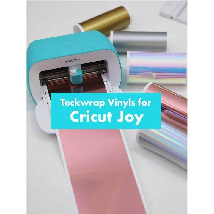 Teckwrap Adhesive Smart Vinyl Stickers for Cricut Joy 5x12 DIY Craft