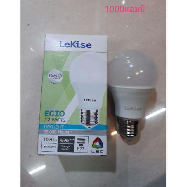 พร้อมส่ง-โปรโมชั่น-lekise-หลอดไฟ-led-bulb-12w-e27-รุ่น-ecto-daylight-6500k-ส่งทั่วประเทศ-หลอด-ไฟ-หลอดไฟตกแต่ง-หลอดไฟบ้าน-หลอดไฟพลังแดด