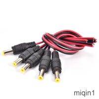 {MQ1}5PCS 5.5x2.1mm MaleDC Power Socket Jack Plug Connector Cable 12V