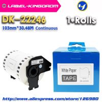 1 Rolls Generic DK-22246 Label 103mm*30.48Meter Compatible for Brother Label Printer QL-1100/QL-1110NWB