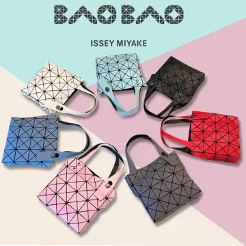 100% original baobao issey miyake lucent 4x4 block bag miss bag