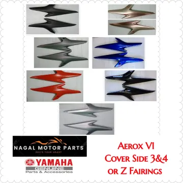 Set Fairings STR8 11 Pcs Orange Metallic Yamaha 50 Aerox 1997-2012