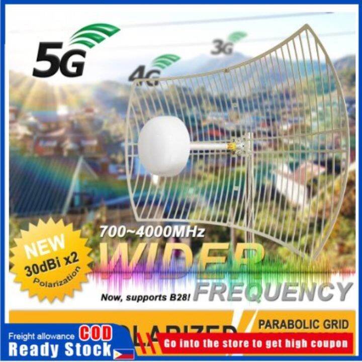 6984000MHZ ULTIMATE PARABOLIC ALIEN HYPERBOLIC ANTENNA 60DBI 5G
