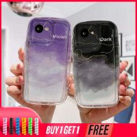 เคส Realme C15 C21 C11 2021 กล่องสีม่วงเรืองแสงไล่ระดับสี ลายกระต่ายบนท้องฟ้า Realme C21Y C30 C30S C31 C33 C35 C25 C20 C3 C12 C2 C25S 10 5S 5 5i 9i C17 7i C1 C25Y C2 C3i 6i C20A  Narzo 20 10 10A 20A 30A 50A 50i Prime