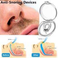 【hot】❄▥✧ Magnetic Anti Snore Device Stop Snoring Clip Improve Sleeping Aid Apnea Guard Night With 1/2/4/6PC