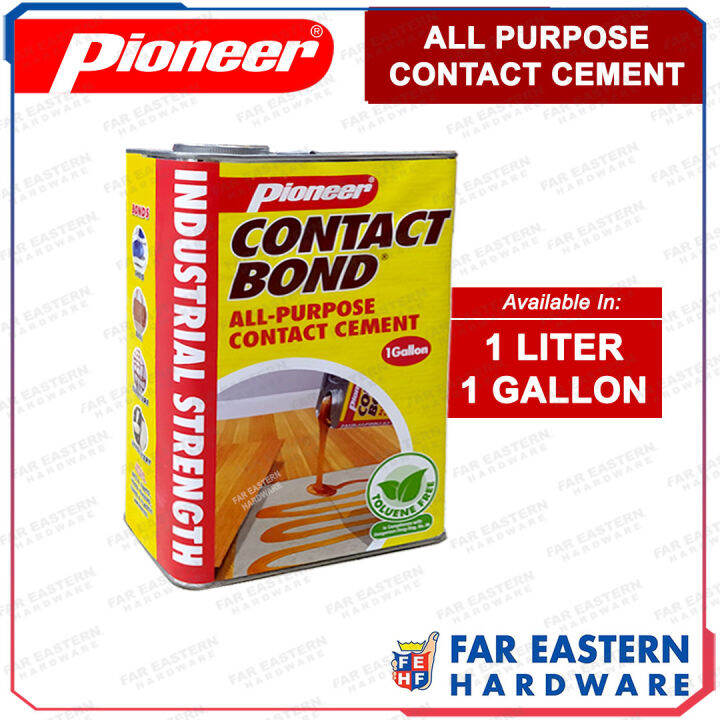 PIONEER Contact Bond Adhesive All Purpose Rugby Contact Cement 1 Liter