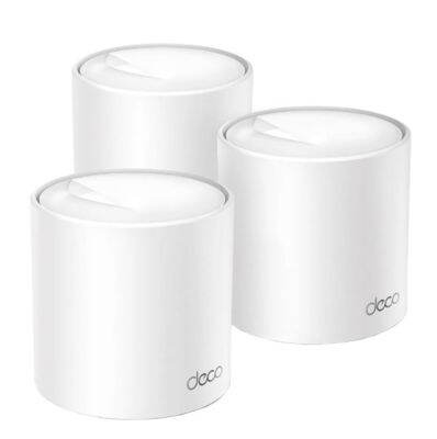 MESH WI-FI (เครือข่ายไวไฟ) TP-LINK WHOLE HOME (DECO X50) (PACK 3) DUAL BAND MESH WIFI6 AX3000