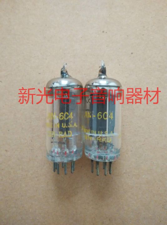 vacuum-tube-brand-new-in-original-box-american-jan-rca-6c4-tube-instead-of-6c4-single-triode-available-in-bulk-soft-sound-quality-1pcs