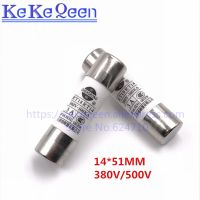 1pcs RO16 Fuse 14*51mm 14*51 14.3*51 MM 1A 2A 3A 5A 10A 16A 25A 32A 40A 50A 63A 380V/500V Cylindrical Ceramic fuse tube 14x51mm Electrical Circuitry P