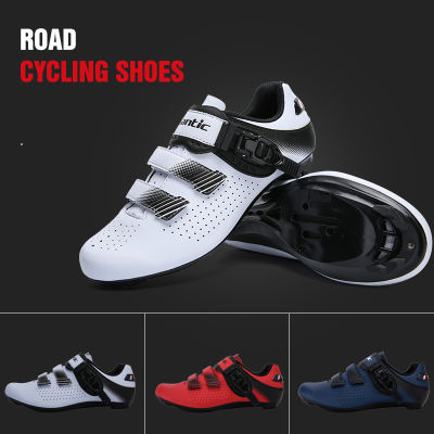 Santic New Road Cycling Shoes Mmen Bike Shoes Ultralight Bicycle Sneakers Self-locking Professional breathable