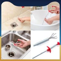 ♦✢♈ Metal Wire Drain Cleaner Sticks Clog Remover Cleaning Tools 60cm Spring Pipe Dredging Tools Household For Kitchen Sink