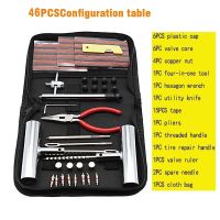 pcs Car Tire Repair Studding Set Puncture Plug Accessories