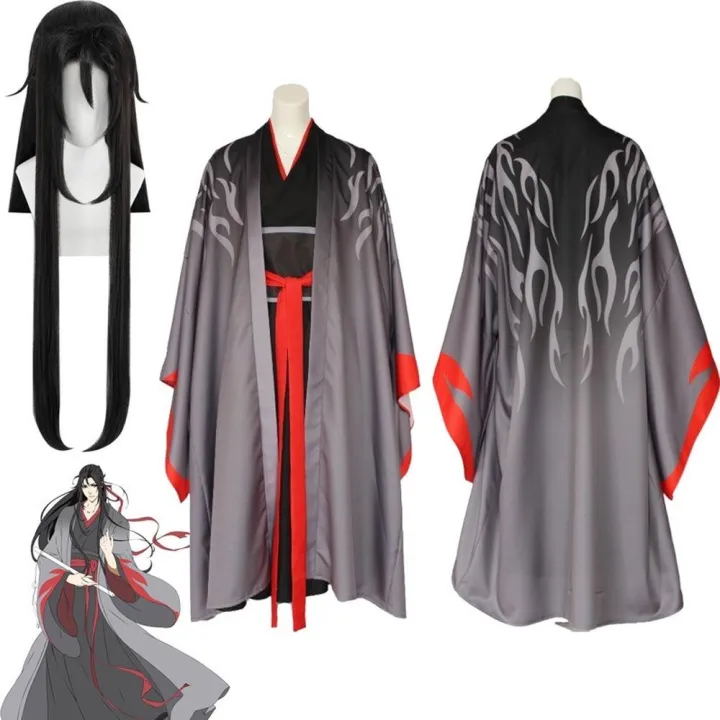 2022 New Wei Wuxian The Yiling Patriarch Cosplay Grandmaster of Demonic ...