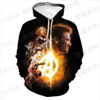 Sudadera con estampado 3D de Hawkeye para hombre y mujer, suéter de manga larga, ropa de calle, abrigo, novedad de 2021