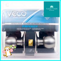 ลูกบิดห้องน้ำ VECO 3871SS-ML-BK หัวกลม สีสเตนเลสVECO 3871SS-ML-BK STAINLESS STEEL BATHROOM KNOB **โปรโมชั่นสุดคุ้ม โค้งสุดท้าย**