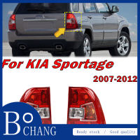 Bemper Belakang ไฟท้ายสัญญาณเลี้ยวสำหรับ KIA Sportage 2007 2008 2009 2010 2011อะไหล่ไฟท้ายรถยนต์ที่อยู่อาศัยไม่มีหลอดไฟ