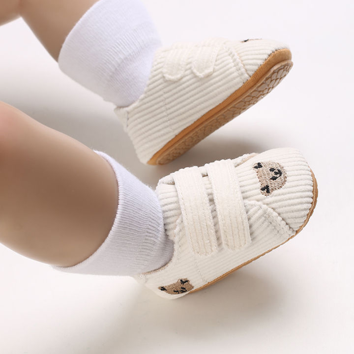 รองเท้ากีฬาเด็กทารกชายรองเท้าเด็กรองเท้าลำลองพื้นยางรองเท้าเด็กแรกเกิด
