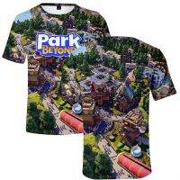 WAWNI 2023 Game Park Beyond เสื้อยืดแฟชั่นแขนสั้นเสื้อสวมหัวแบบสบายๆ Streetwear TEE เสื้อผ้า Unisex ท็อปส์ซูที่ไม่ซ้ำใคร