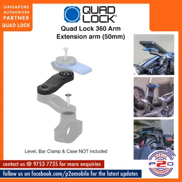Quad Lock 50mm Extension Arm for Motorcycle/Scooter 