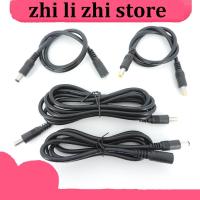 zhilizhi Store 12v 18awg DC male to male female 5.5X2.5mm 2.1mm Extension power supply connector diy Cable Plug Cord wire Adapter for strip