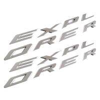 Explorer Car Emblem Front Hood Emblem 3D Letters Explorer Sticker Fit for Ford 2011-2019 Explorer