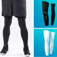 Sun protection leg cover men women cycling ice silk sleeve basketball sports knee protector outdoor running legging knee pads